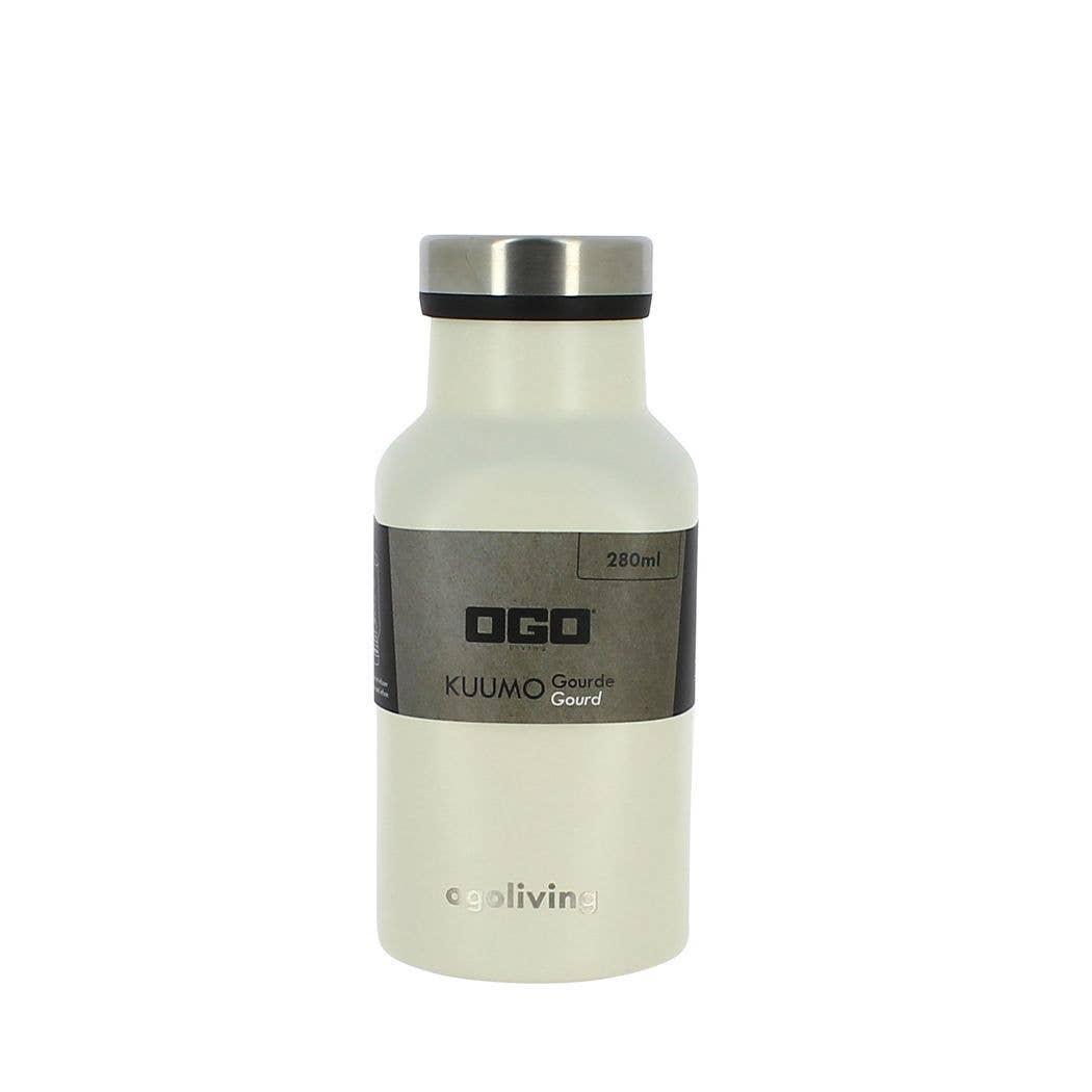 Kuumo isothermal bottle 280 ml white