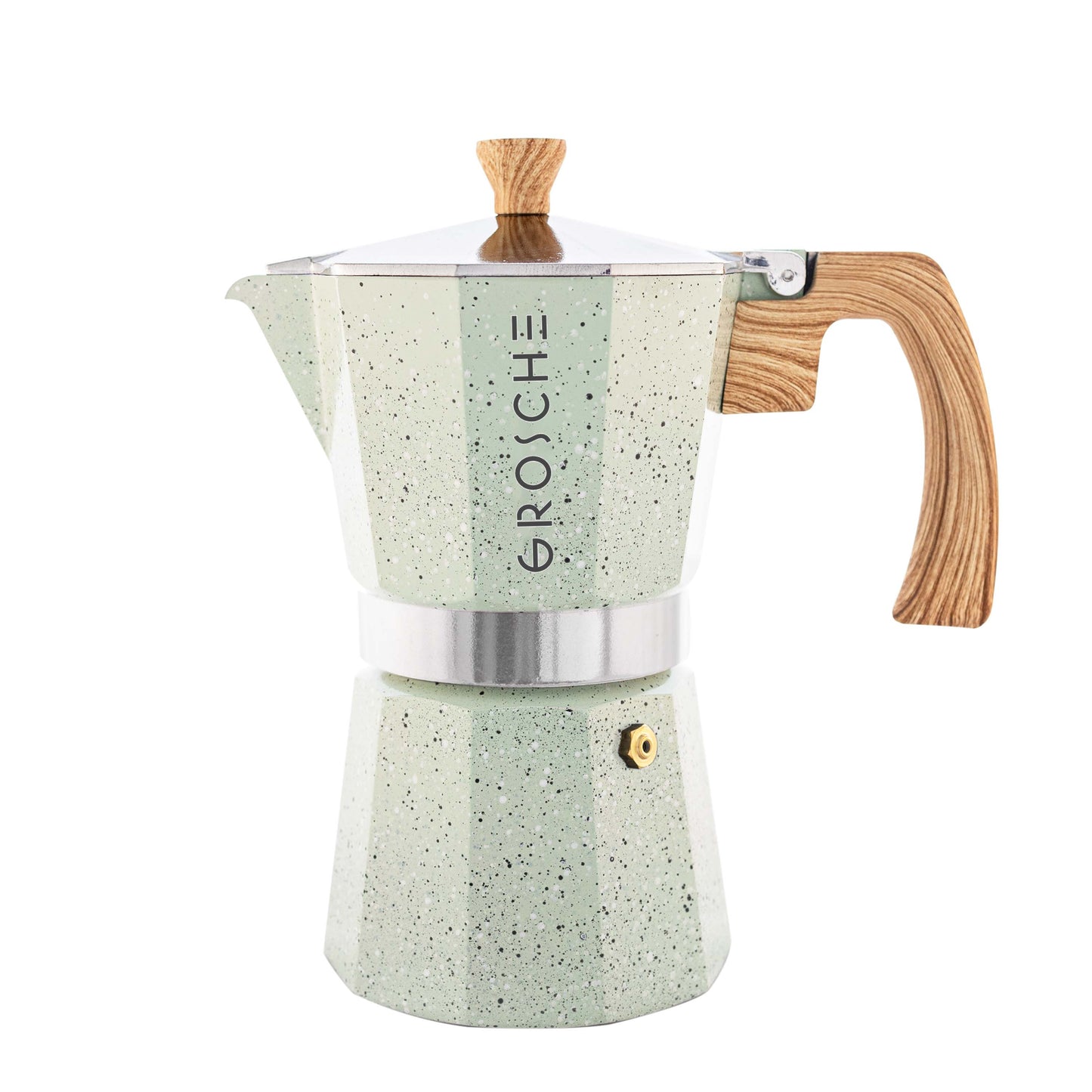 Milano Stovetop Espresso Maker  - Mint Green