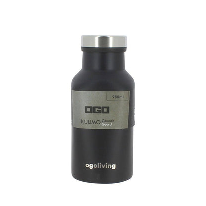 Kuumo isothermal bottle 280 ml black