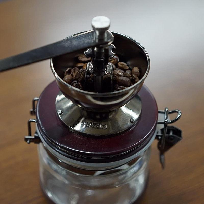 Hario Ceramic Burr Canister Hand Coffee Grinder