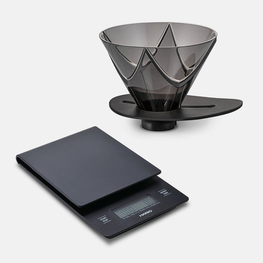 Hario V60 One Pour Dripper MUGEN Bundle