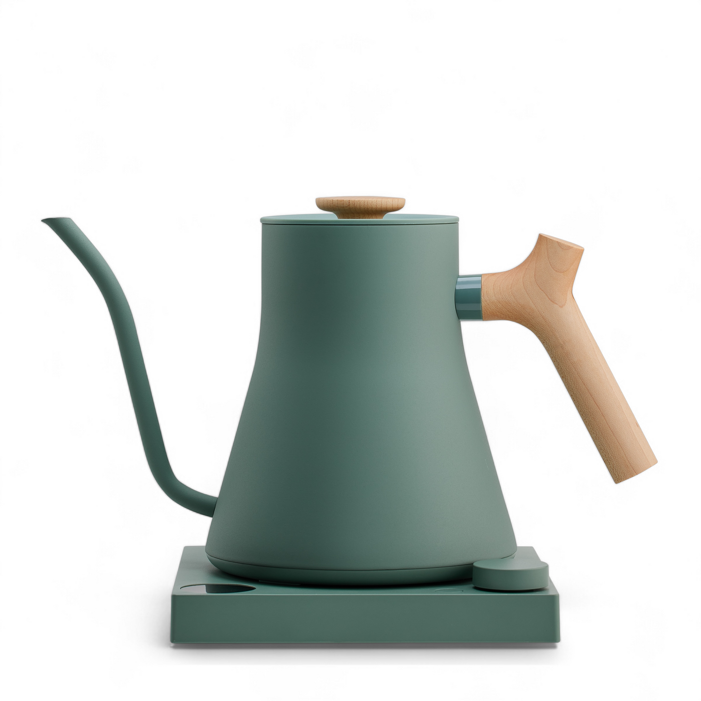 Fellow Stagg EKG Electric Pouring Kettle 0.9 Ltr - Smoke Green & Maple