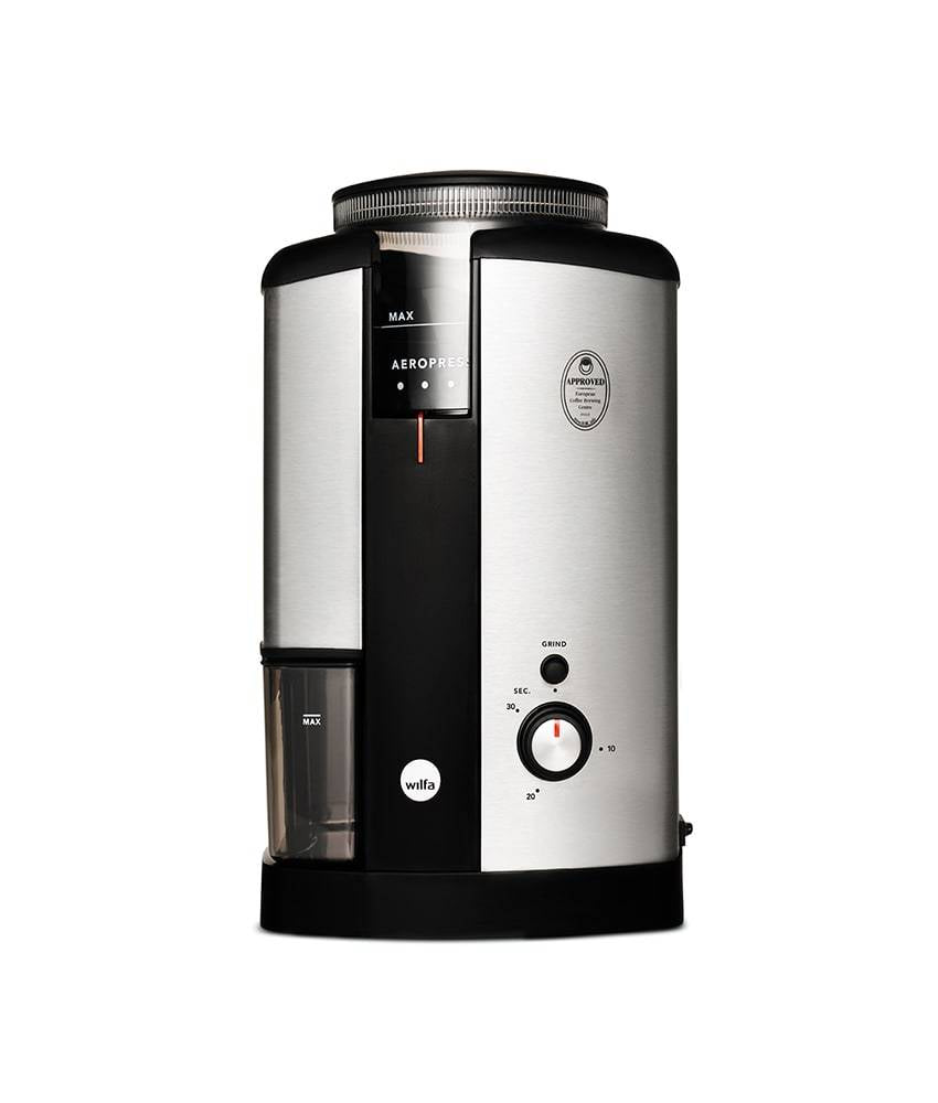 Wilfa Performance Thermo Coffee Maker and Svart Coffee Grinder (Silver) Bundle