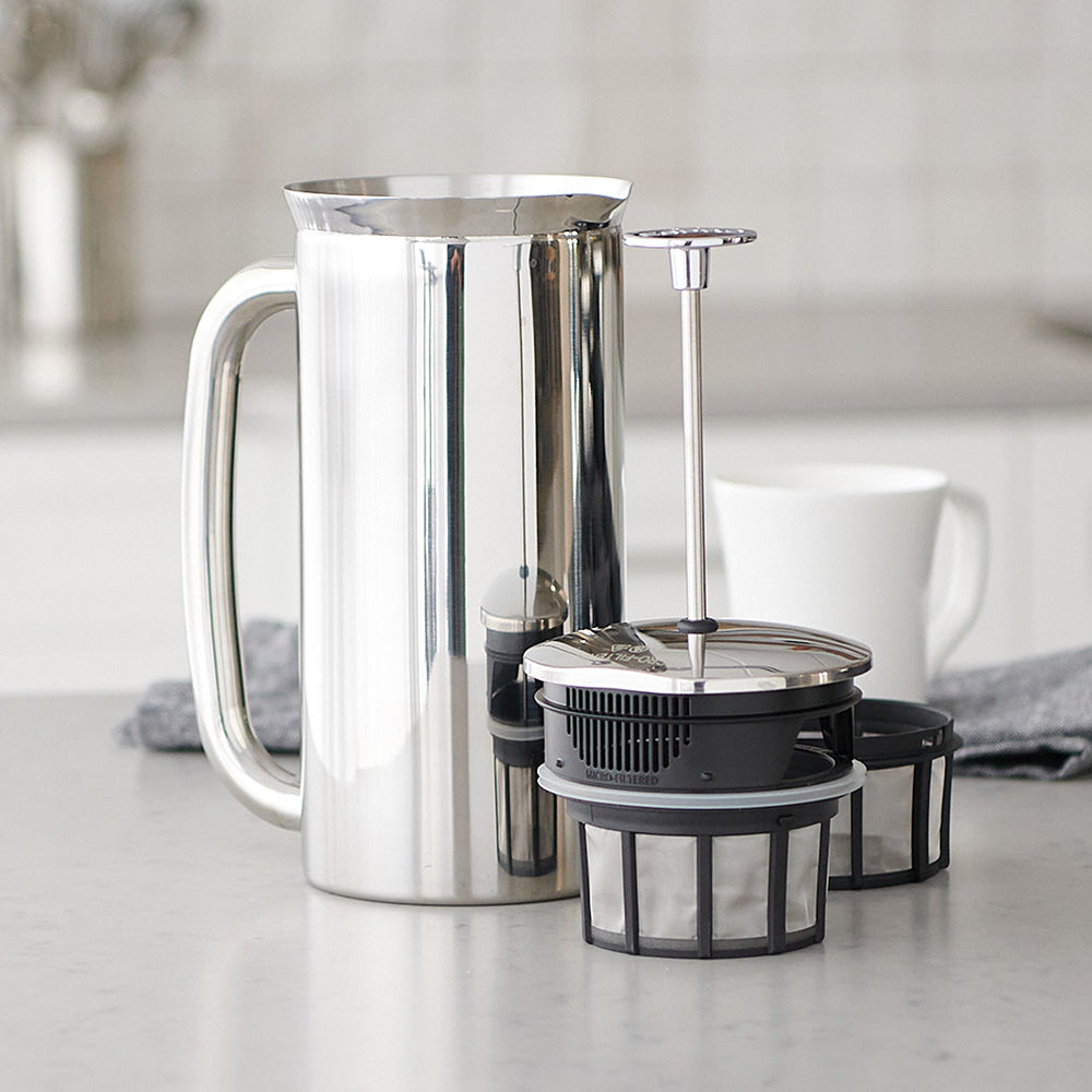 ESPRO P7 French Press Coffee Maker - Polished (18oz / 532ml)