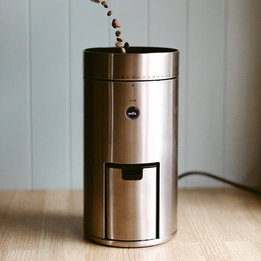 Wilfa Uniform Coffee Grinder Silver (Non-Retail Packaging)